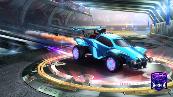 A Rocket League car design from purplewalrus23