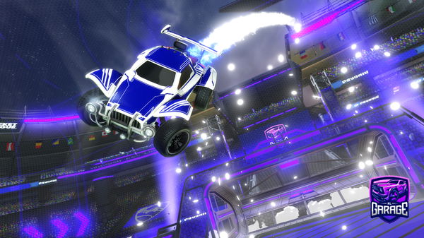 A Rocket League car design from ice_Zunix