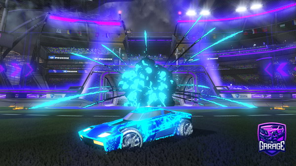 A Rocket League car design from Hayz-86xx