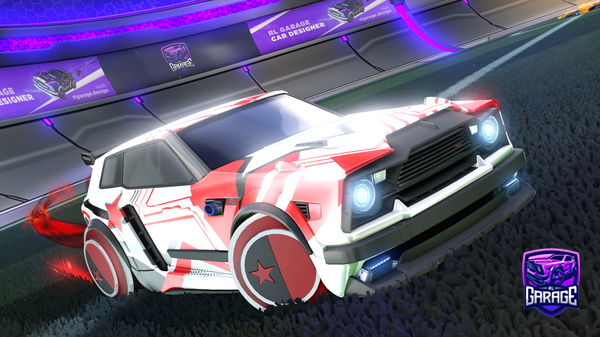 A Rocket League car design from KingdomSon56
