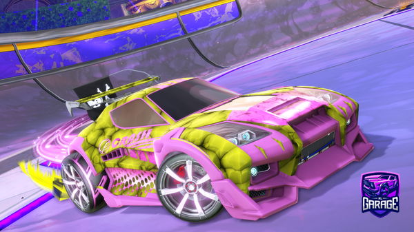 A Rocket League car design from DiamondKing9998