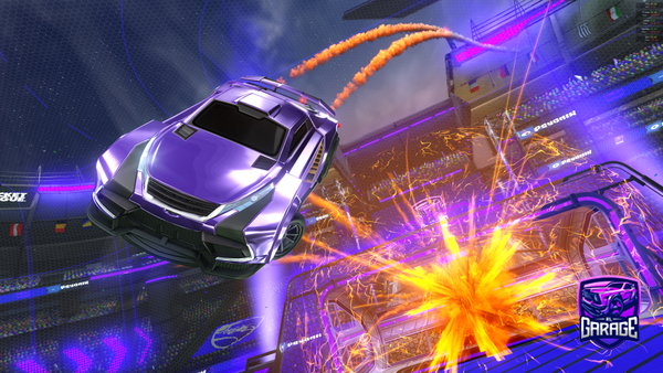 A Rocket League car design from carlos1036