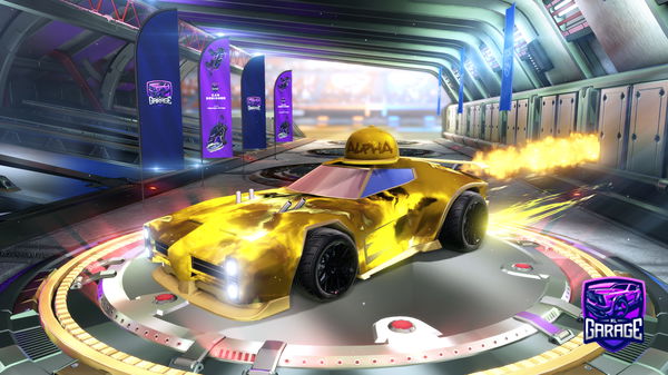 A Rocket League car design from choukrout234