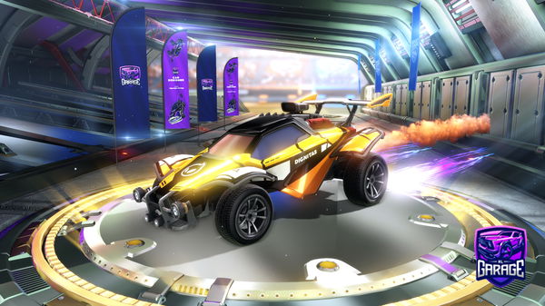 A Rocket League car design from itdxh