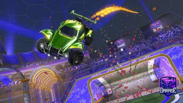 A Rocket League car design from Crayonzs