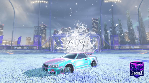 A Rocket League car design from ItzPastaa