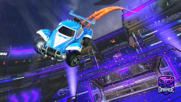 A Rocket League car design from IguzttyI