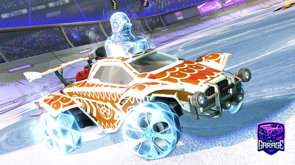 A Rocket League car design from Gizmoutatime