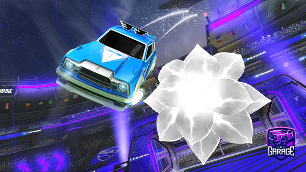 A Rocket League car design from Voxiy