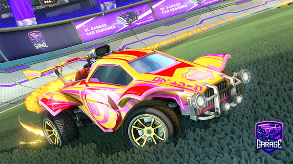 A Rocket League car design from DRC14