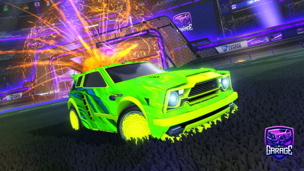 A Rocket League car design from ethan1303h