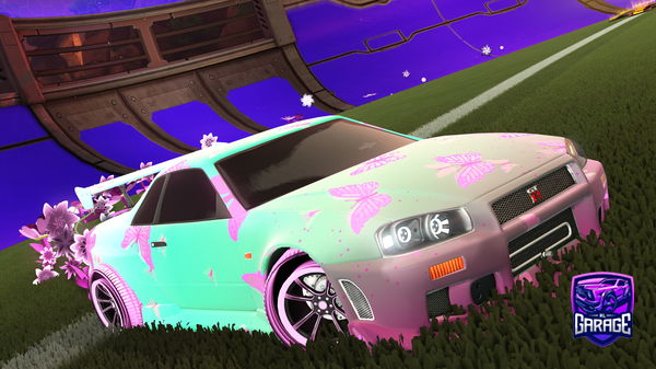 A Rocket League car design from shota_4k