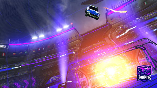 A Rocket League car design from Alexpando