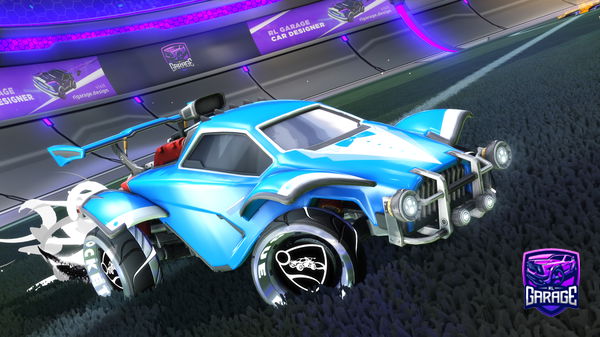 A Rocket League car design from kn9ghted