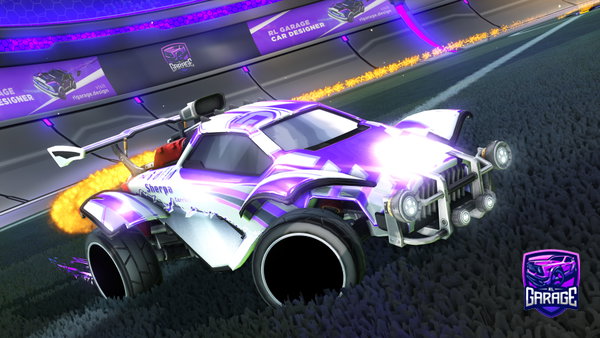 A Rocket League car design from gnrlVisualW
