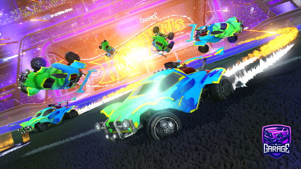 A Rocket League car design from XxNOS303xX