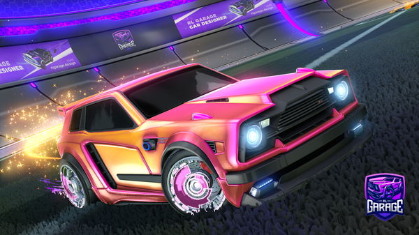 A Rocket League car design from Evound