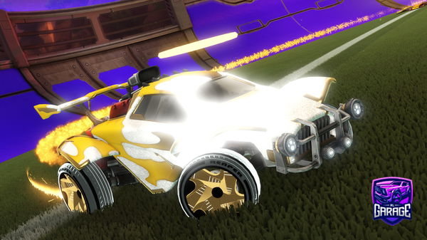 A Rocket League car design from xYousha