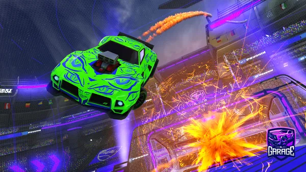 A Rocket League car design from Dragonpanzer0402