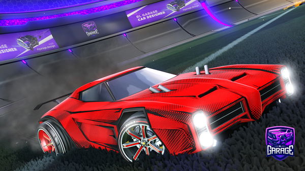A Rocket League car design from fa-boo