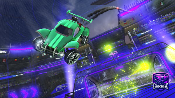 A Rocket League car design from GOATSLAYER72310