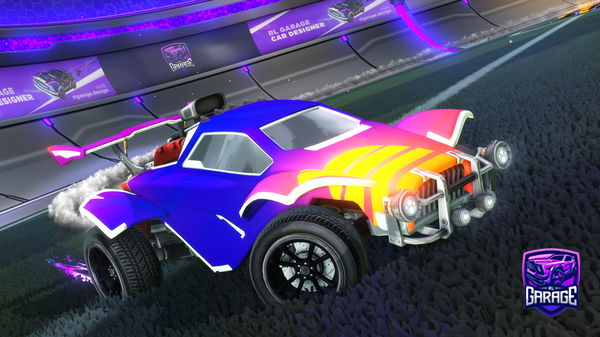 A Rocket League car design from PabloC097356