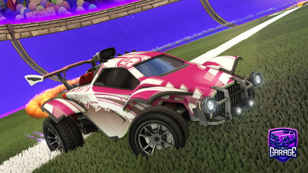 A Rocket League car design from The_Nino
