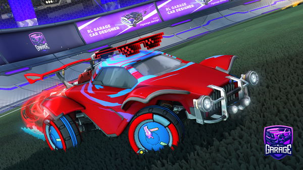 A Rocket League car design from PrankstyTrader