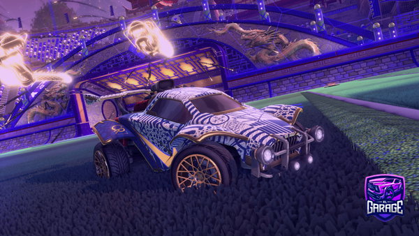 A Rocket League car design from Vibez_16