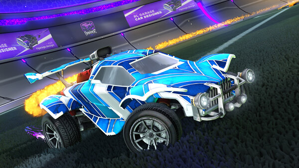 A Rocket League car design from Octo010