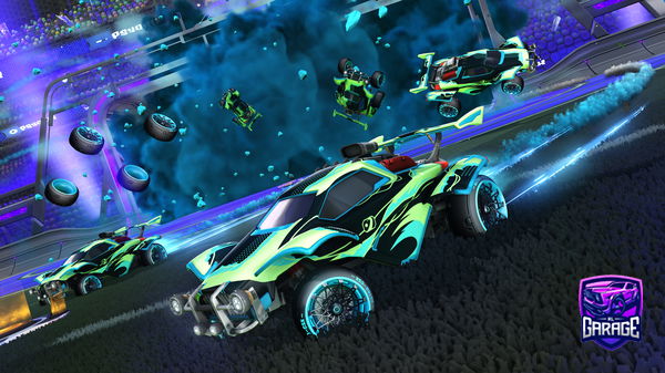 A Rocket League car design from Wyllige