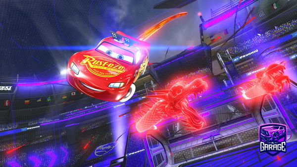 A Rocket League car design from CJ27