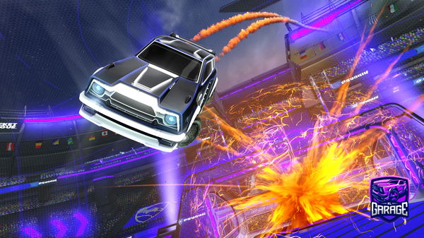 A Rocket League car design from liamofitzy