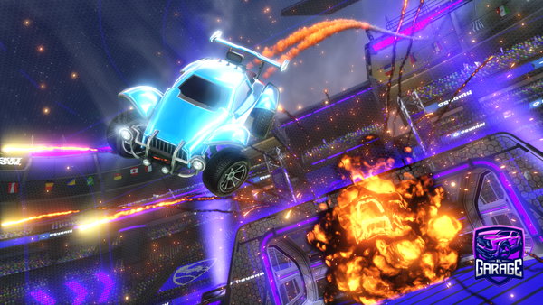 A Rocket League car design from Rakanooo-Hero