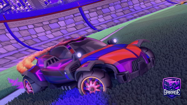 A Rocket League car design from Isiaha