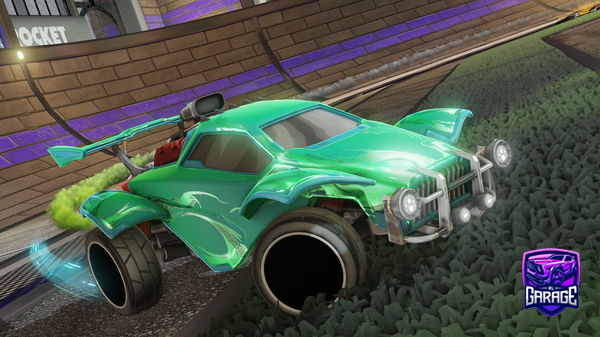 A Rocket League car design from Tcgrayan