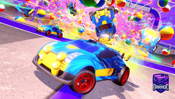 A Rocket League car design from Jeff6644