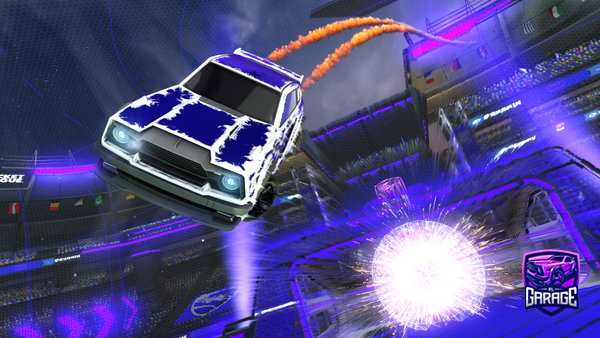 A Rocket League car design from aggelos_FN