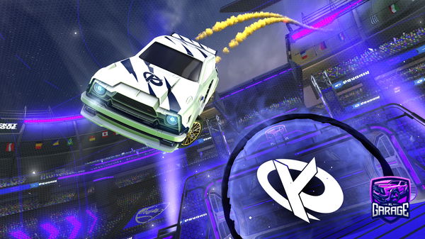 A Rocket League car design from redfxer