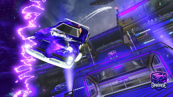 A Rocket League car design from Bd816lafn