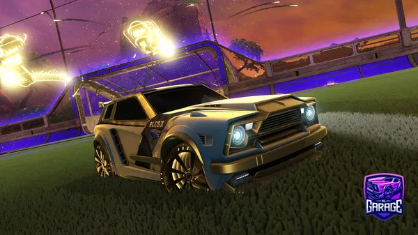 A Rocket League car design from Kroedis