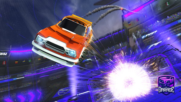 A Rocket League car design from IdLeVIPER