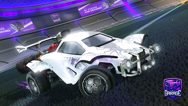 A Rocket League car design from Frostyyrll