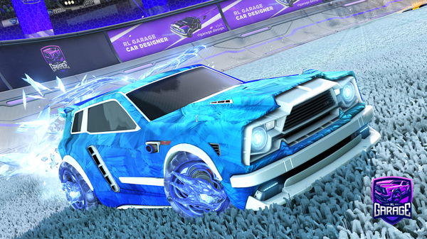 A Rocket League car design from carsonnn98