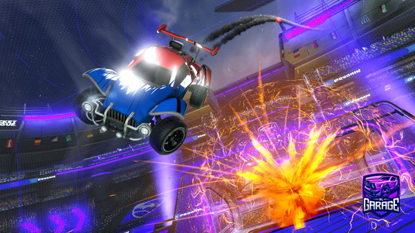 A Rocket League car design from CtothilI