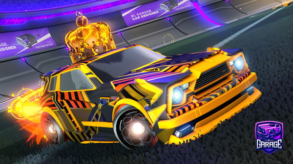 A Rocket League car design from averagexboxguymobile