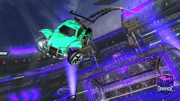 A Rocket League car design from CallMeHexa