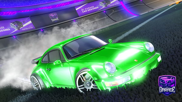 A Rocket League car design from Pinkydieerste