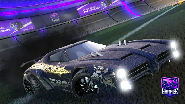 A Rocket League car design from Ptasio_yt