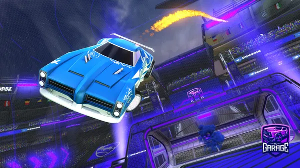 A Rocket League car design from greasyonyt